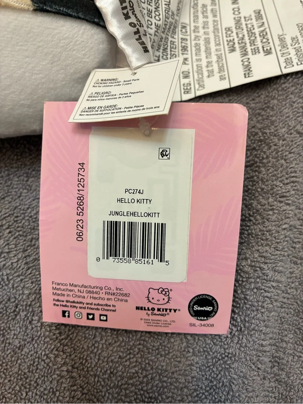 Hello Kitty soft hello
